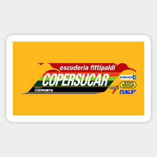 First And Only Brazilian F-1 Team Motorsport Art Sticker